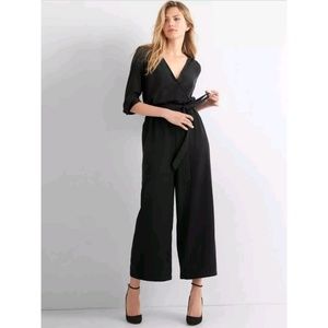 Black Gap Wrap Jumpsuit